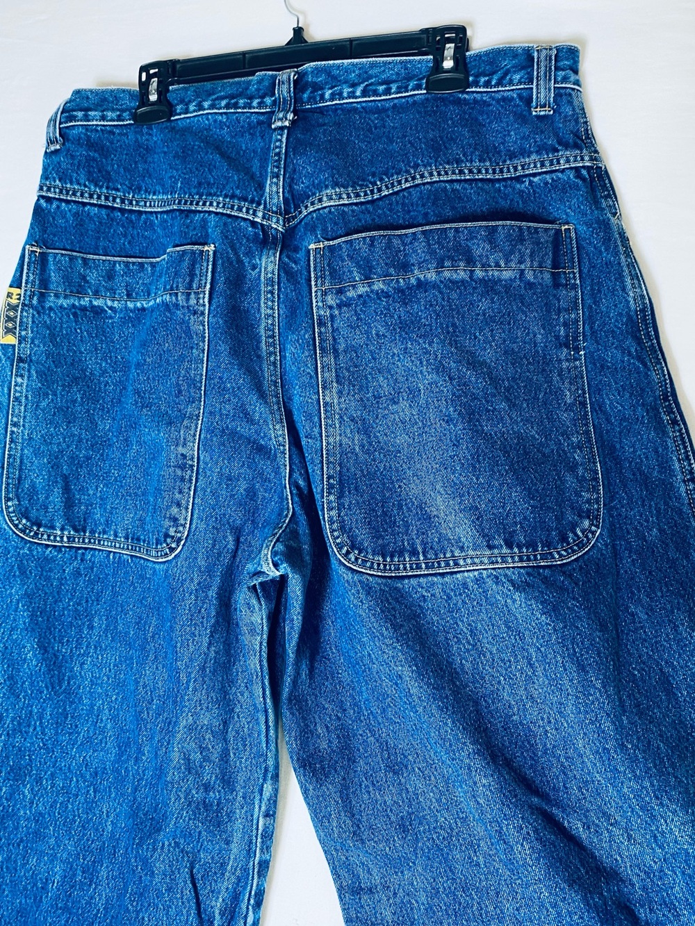 Vintage 90s Randy River XXX Wide Leg Skate Jeans Rave Baggy 38x33 - Picture 12 of 15